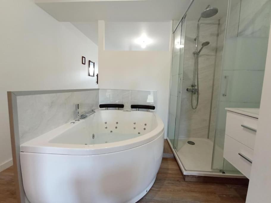 לה-רוש-סור-יון Sejour Sauna Et Jacuzzi Cocon מראה חיצוני תמונה